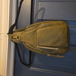 Urban Expressions Wendall Sling Olive  Backpack